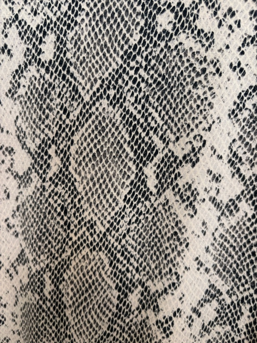 CAbi Taupe & Black Snake-Print Trench Coat - Picture 4 of 5